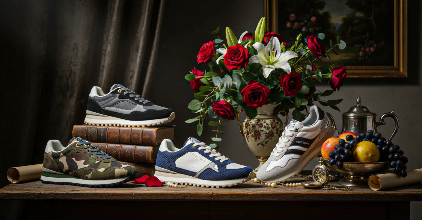 Bodegón de zapatillas